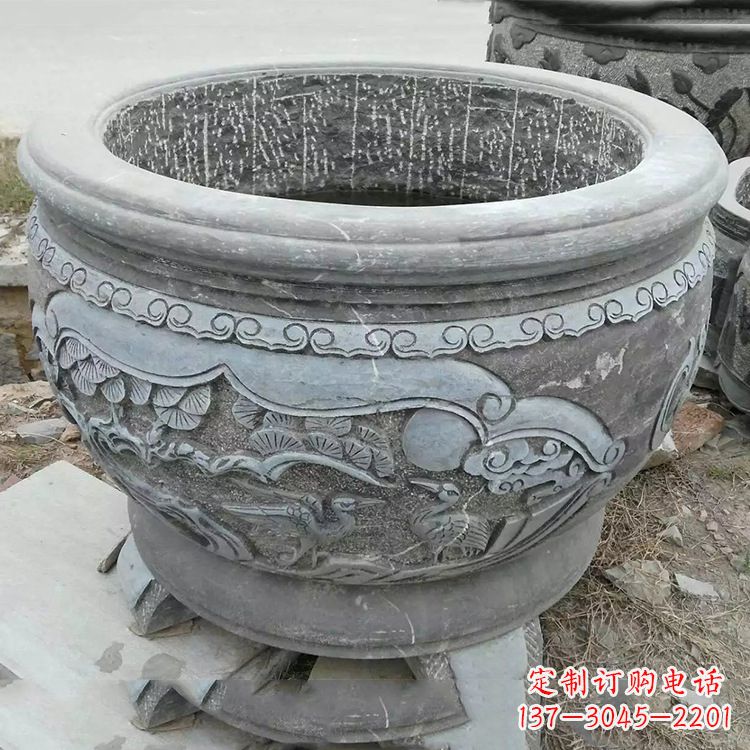 张家口石刻园林鱼缸