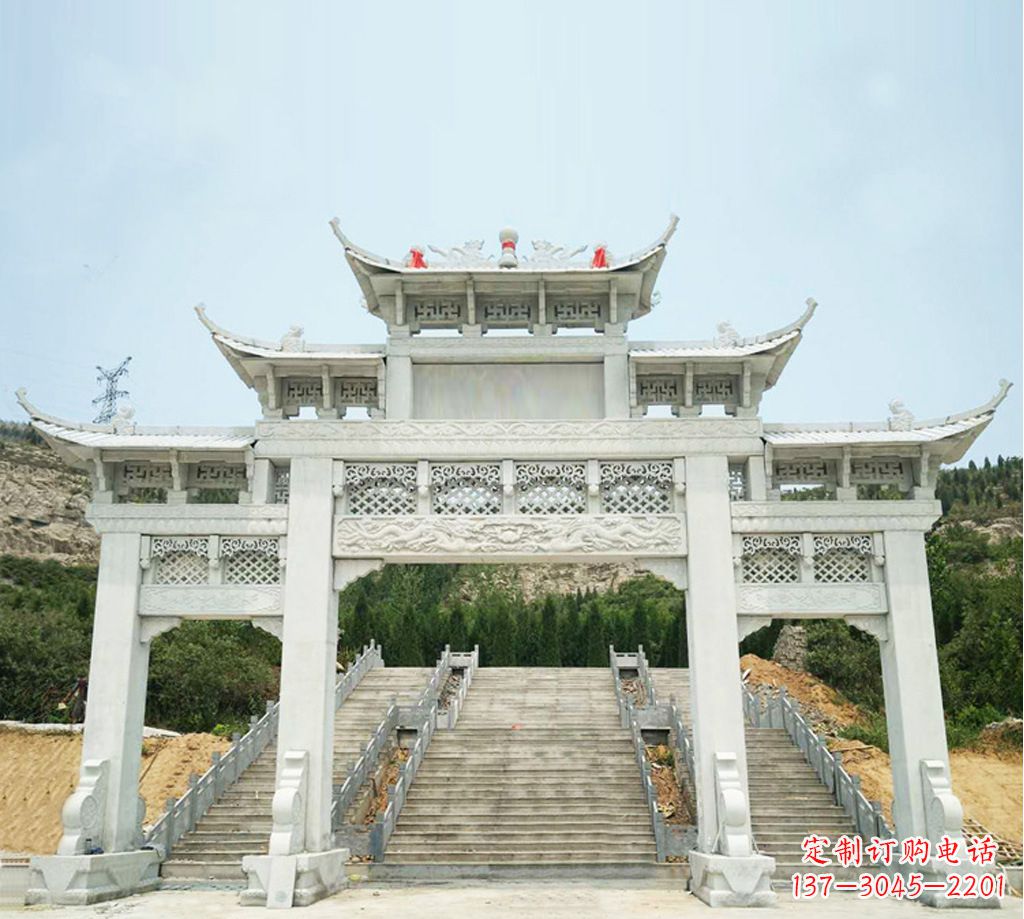 张家口石牌坊图片