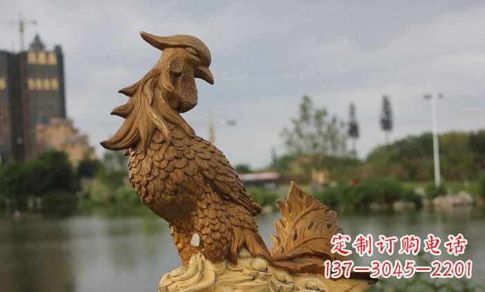 张家口铜雕凤凰古代神兽雕塑