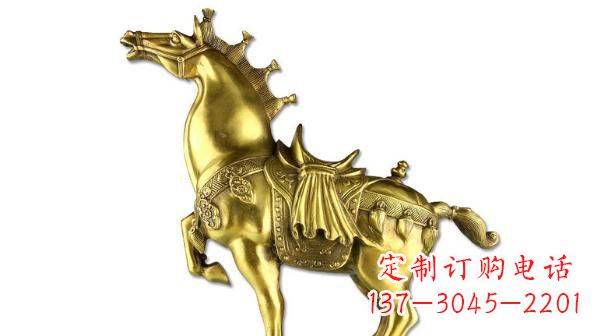 张家口铜雕马公园动物雕塑
