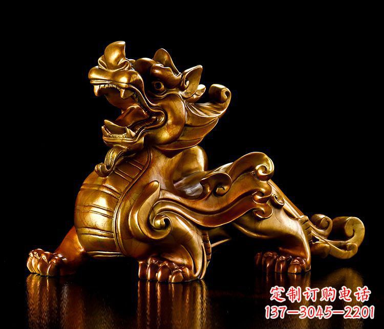 张家口铜雕瑞兽貔貅