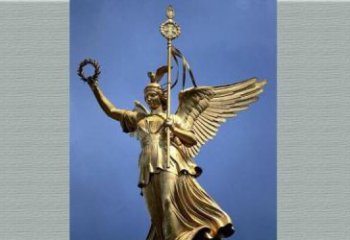 张家口优雅的胜利女神铜雕