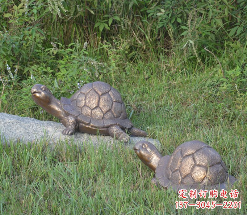 张家口乌龟铜雕