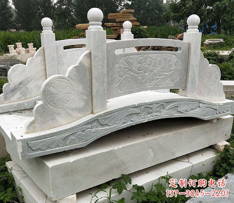 张家口园林仿古石拱桥景观石雕