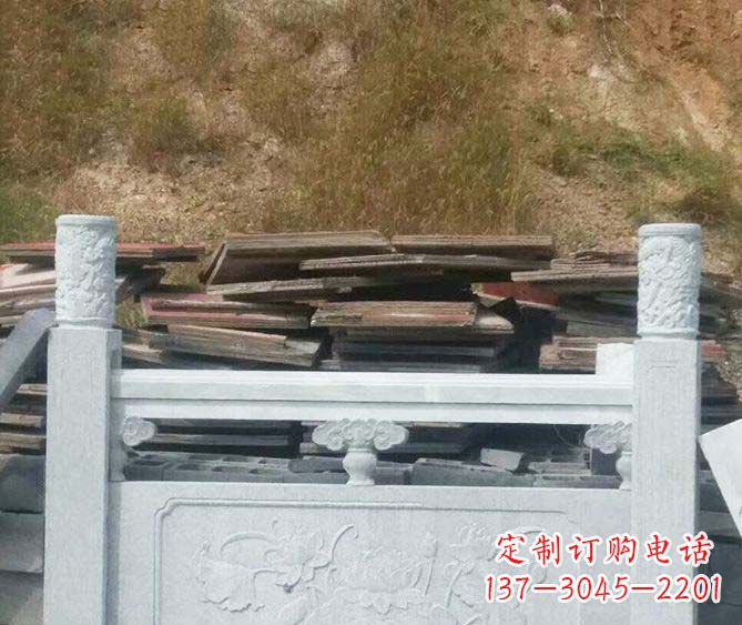 张家口园林景观大理石栏板石雕