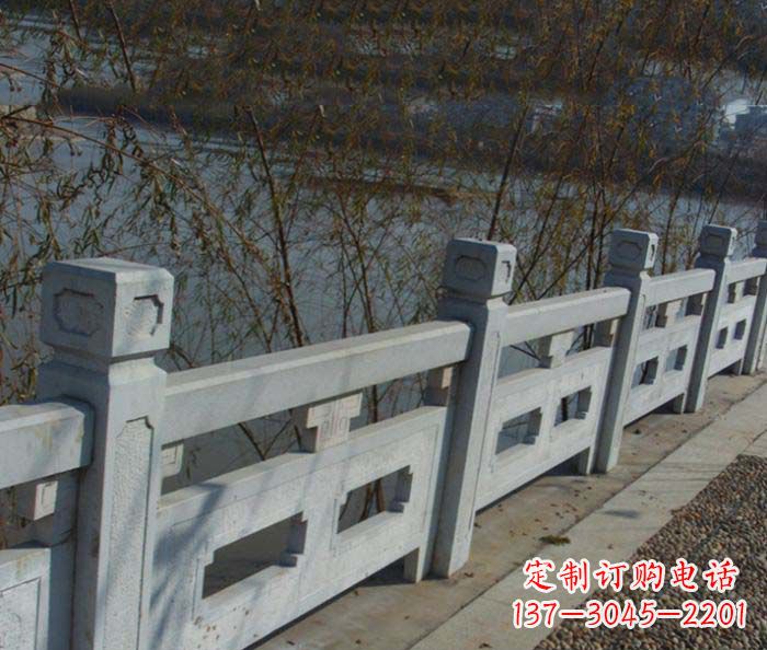 张家口园林景观东林桥石栏板 (2)