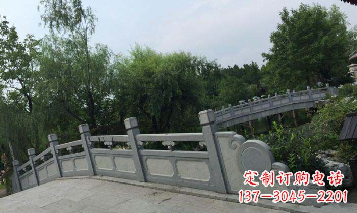 张家口园林景观东林桥石栏板