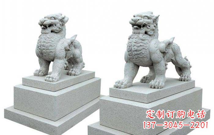 张家口招财神兽貔貅石雕