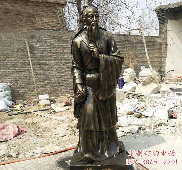 张家口铸铜古代名医华佗